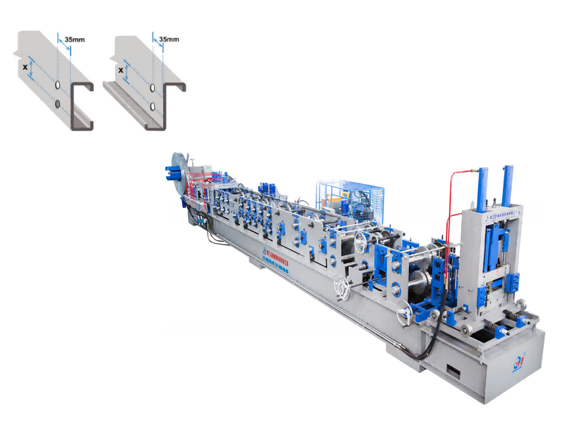 Máquina formadora de terça CZ