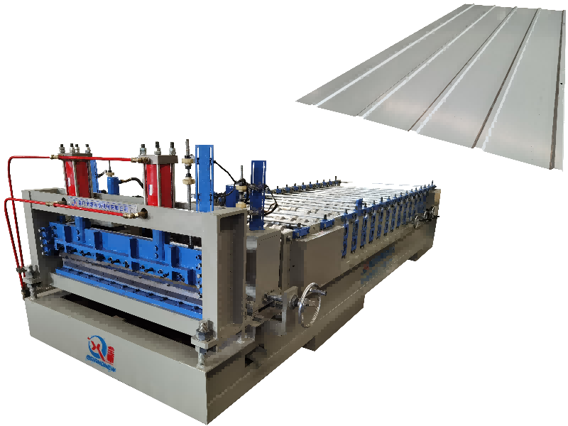 Equipamento formador de rolos de metal